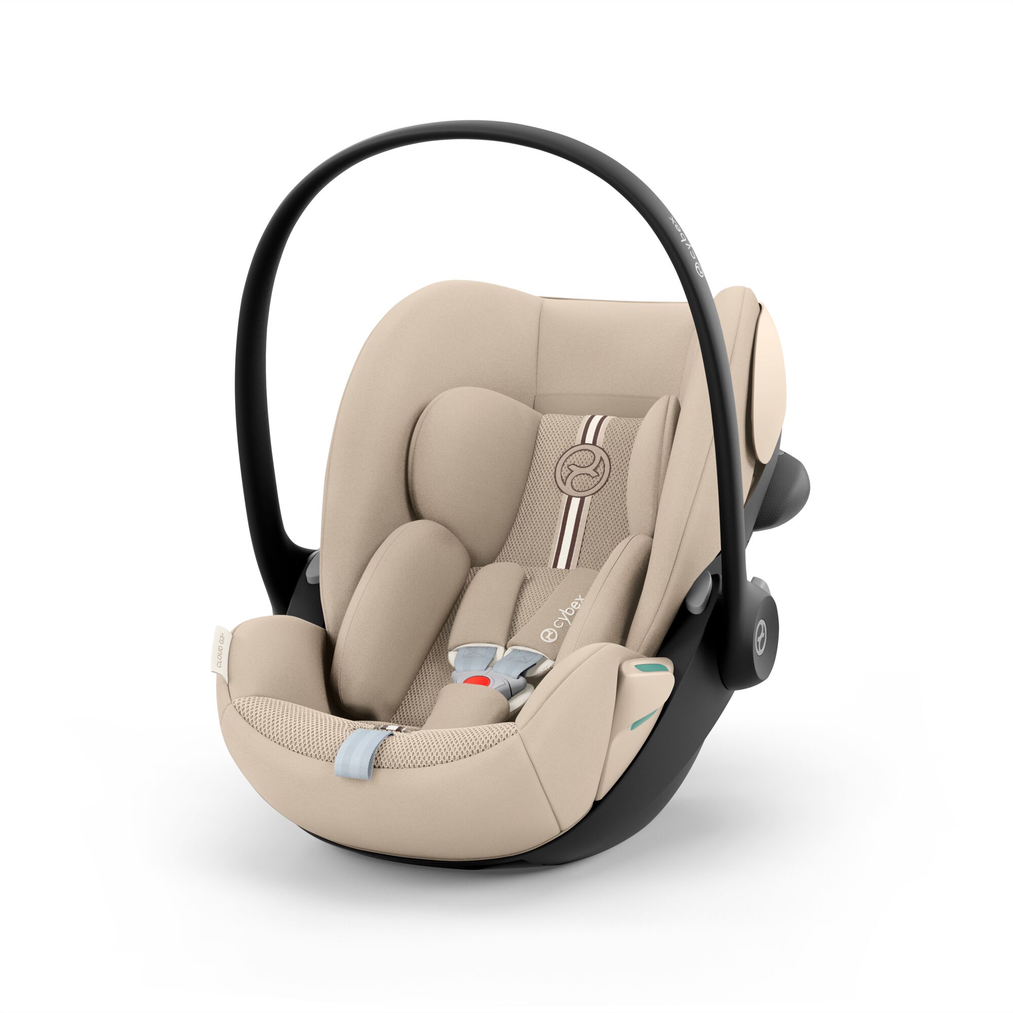 Scoică Auto pentru Copii Cloud G3 i-SIZE Plus Almond Beige 2026 Cybex Gold