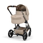 Cărucior Balios S Lux TPE 2 in 1 cu landou inclus Almond Beige NEW 2026 Cybex Gold - imagine 12