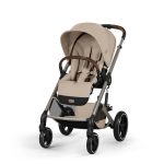 Cărucior Balios S Lux TPE 2 in 1 cu landou inclus Almond Beige NEW 2026 Cybex Gold - imagine 2