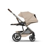 Cărucior Balios S Lux TPE 2 in 1 cu landou inclus Almond Beige NEW 2026 Cybex Gold - imagine 8