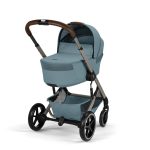 Cărucior Balios S Lux TPE 2 in 1 cu landou pliabil inclus Stormy Blue NEW 2026 Cybex Gold - imagine 3