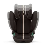 Scaun Auto pentru Copii Solution G2 I-Fix Chocolate Brown Plus Cybex Gold - imagine 8