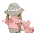 Papusa textila - Safari Friends - Ranger Rosa - Little Dutch - imagine 2