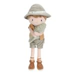 Papusa textila - Safari Friends - Ranger Jim - Little Dutch