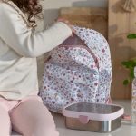 Rucsac pentru copii - Fairy Garden - Pink - 29 cm - Little Dutch - imagine 6
