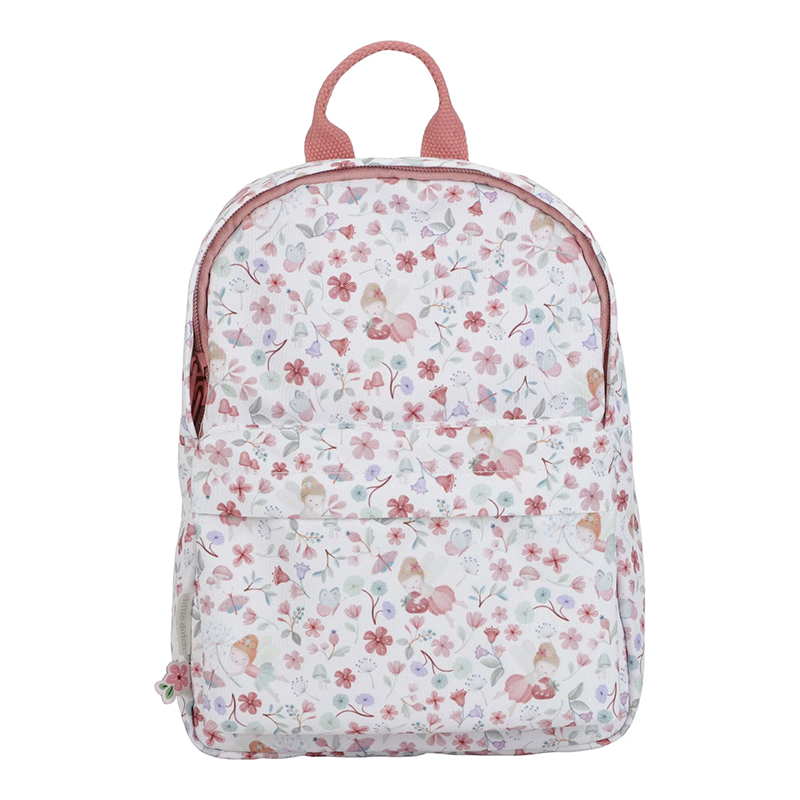 8713291449312 Rucsac pentru copii - Fairy Garden - Pink - 29 cm - Little Dutch - imagine 1