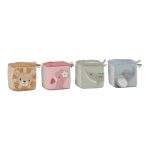 Set de 4 cuburi senzoriale pentru bebelusi - Safari Friends - Little Dutch - imagine 2