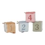 Set de 4 cuburi senzoriale pentru bebelusi - Safari Friends - Little Dutch - imagine 4