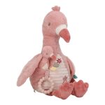 Jucarie senzoriala pentru bebelusi - Flamingo - Safari Friends - Activity Cuddle GRS