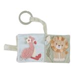 Carticica senzoriala pentru bebelusi - Safari Friends - Little Dutch - imagine 4