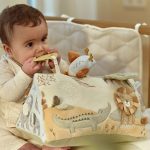 Triunghi senzorial pentru bebelusi - Safari Friends- Little Dutch - imagine 6