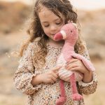 Jucarie din plus - Flamingo - Safari Friends - Little Dutch - imagine 3