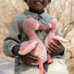 Jucarie din plus - Flamingo - 17 cm - Safari Friends - Little Dutch - imagine 5