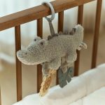 Jucarie senzoriala cu inel - Crocodil - Safari Friends - Little Dutch - imagine 4