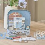 Valiza cu activitati creative - Jim Vehicles - Little Dutch - imagine 5