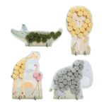 Joc creativ cu pompoane - Safari Friends - Little Dutch - imagine 3