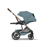 Cărucior Balios S Lux 2 in 1 cu landou pliabil Stormy Blue Cybex Gold 2026 - imagine 17