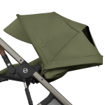 Cărucior Balios S Lux 2 in 1 cu landou pliabil Moss Green Cybex Gold 2026 - imagine 20