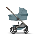 Cărucior Balios S Lux 2 in 1 cu landou pliabil Stormy Blue Cybex Gold 2026 - imagine 5