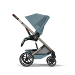 Cărucior Balios S Lux 2 in 1 cu landou pliabil Stormy Blue Cybex Gold 2026 - imagine 21