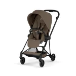 Cărucior 2 în 1 MIOS Comfort cadru Matt Black cu Landou pliabil și parte sport Coconut Brown Cybex Platinum - imagine 7