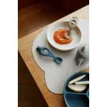 Set 2 farfurii compartimentate cu ventuză Stacy – Sea Blue / Whale Blue- Liewood - imagine 2