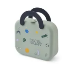 Caserolă pliabilă pentru prânz Elara – Play / Dusty Peppermint-Liewood