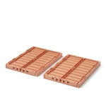Cutie medie pentru depozitare Weston – Set 2 bucăți- Tuscany Rose- Liewood - imagine 4