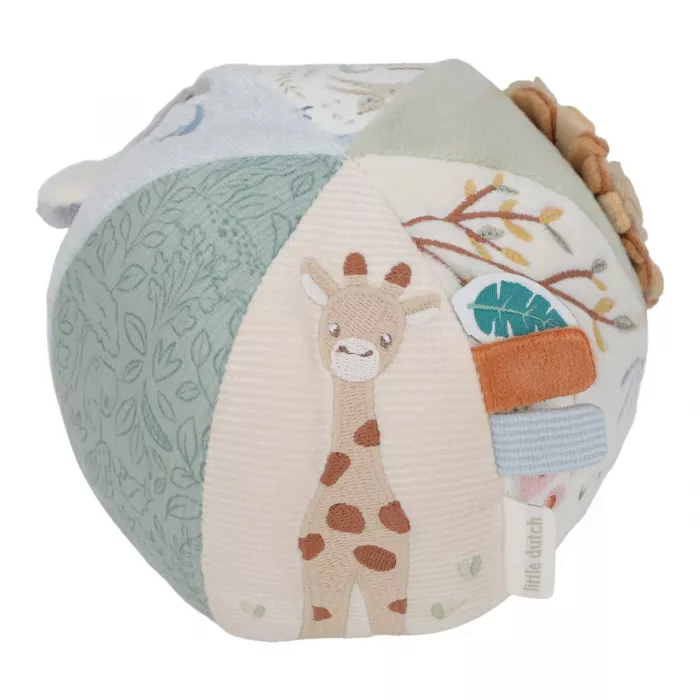 activity-ball-ld8325-product-1 - Medium-700x700 Minge senzoriala pentru bebelusi Safari Friends - Little Dutch - imagine 1