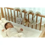 Spirala cu jucarii senzoriale pentru bebelusi - Safari Friends - Little Dutch - imagine 3