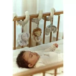 Spirala cu jucarii senzoriale pentru bebelusi - Safari Friends - Little Dutch - imagine 4