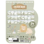 Carte de colorat - Jim - Safari Friends - Little Dutch - imagine 2