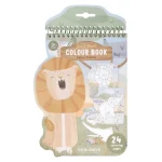 Carte de colorat - Jim - Safari Friends - Little Dutch