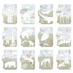 Carte de colorat - Jim - Safari Friends - Little Dutch - imagine 4