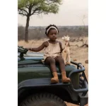 Jucarie din plus - Girafa - Safari Friends - Little Dutch - imagine 5