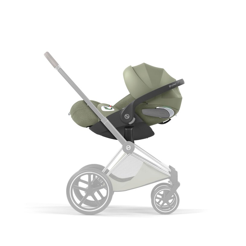Scoică Auto pentru Copii Cloud T i-Size Plus Sage Green Cybex Platinum - imagine 3