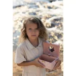 Cutie muzicala pentru bijuterii - Pink - Safari Friends - Little Dutch - imagine 4