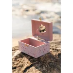 Cutie muzicala pentru bijuterii - Pink - Safari Friends - Little Dutch - imagine 5