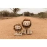 Jucarie din plus - Leu - 17 cm - Safari Friends - Little Dutch - imagine 2