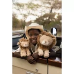 Jucarie din plus - Leu - 17 cm - Safari Friends - Little Dutch - imagine 6