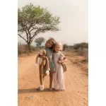 Jucarie din plus - Maimuta - Safari Friends - Little Dutch - imagine 3