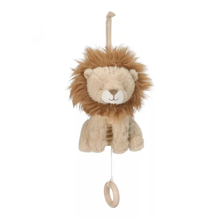 music-box-lion-yellow-ld8330-product-1 - Medium-700x700 Jucarie muzicala - Leu - Safari Friends - Little Dutch - imagine 1
