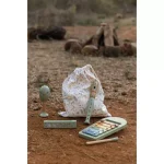 Set de instrumente muzicale din lemn FSC - Green - Safari Friends - Little Dutch - imagine 2
