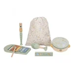 Set de instrumente muzicale din lemn FSC - Green - Safari Friends - Little Dutch