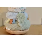 Jucarie din lemn FSC si textil pentru stivuire - Safari Friends - Little Dutch - imagine 3