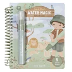 Carte magica de colorat cu apa - Jim - Safari Friends - Little Dutch