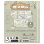 Carte magica de colorat cu apa - Rosa - Safari Friends - Little Dutch - imagine 3