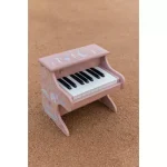 Pian din lemn FSC - Pink - Safari Friends - Little Dutch - imagine 2