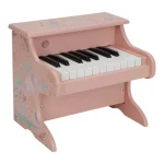 Pian din lemn FSC - Pink - Safari Friends - Little Dutch