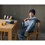 Caciula din bumbac organic Gina - Classic Navy - Liewood - imagine 5